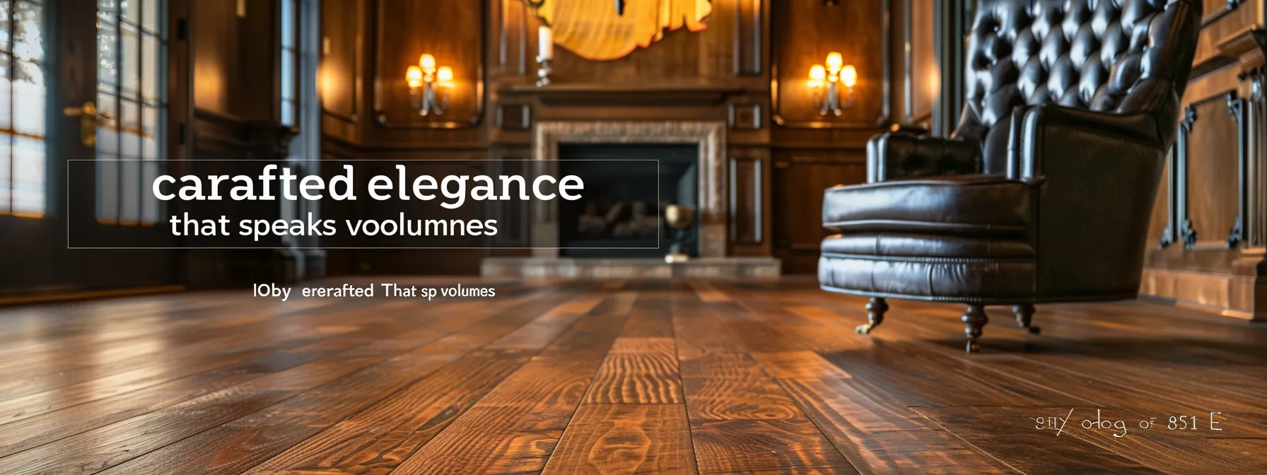 a stunning hardwood floor with the slogan a stunning hardwood floor with the slogan